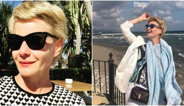 Małgorzata Kożuchowska na słonecznych wakacjach